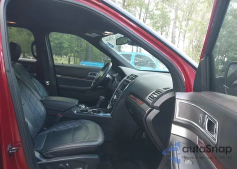 2018 Ford Explorer Platinum из США, поврежденный, VIN 1FM5K8HT5JGA45100